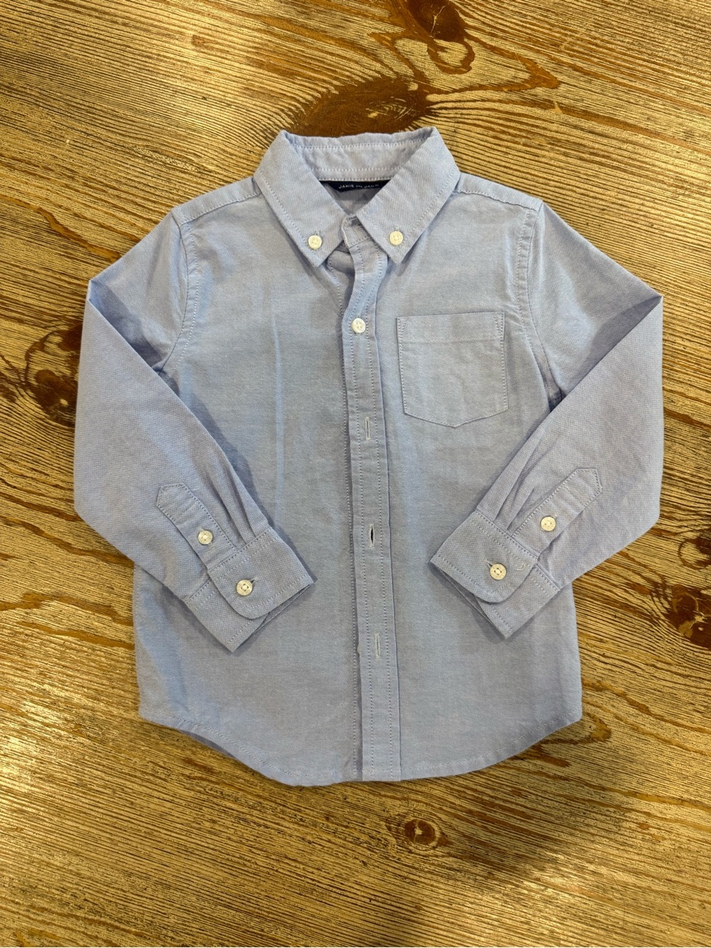 Janie and Jack Light Blue Button-Down Shirt